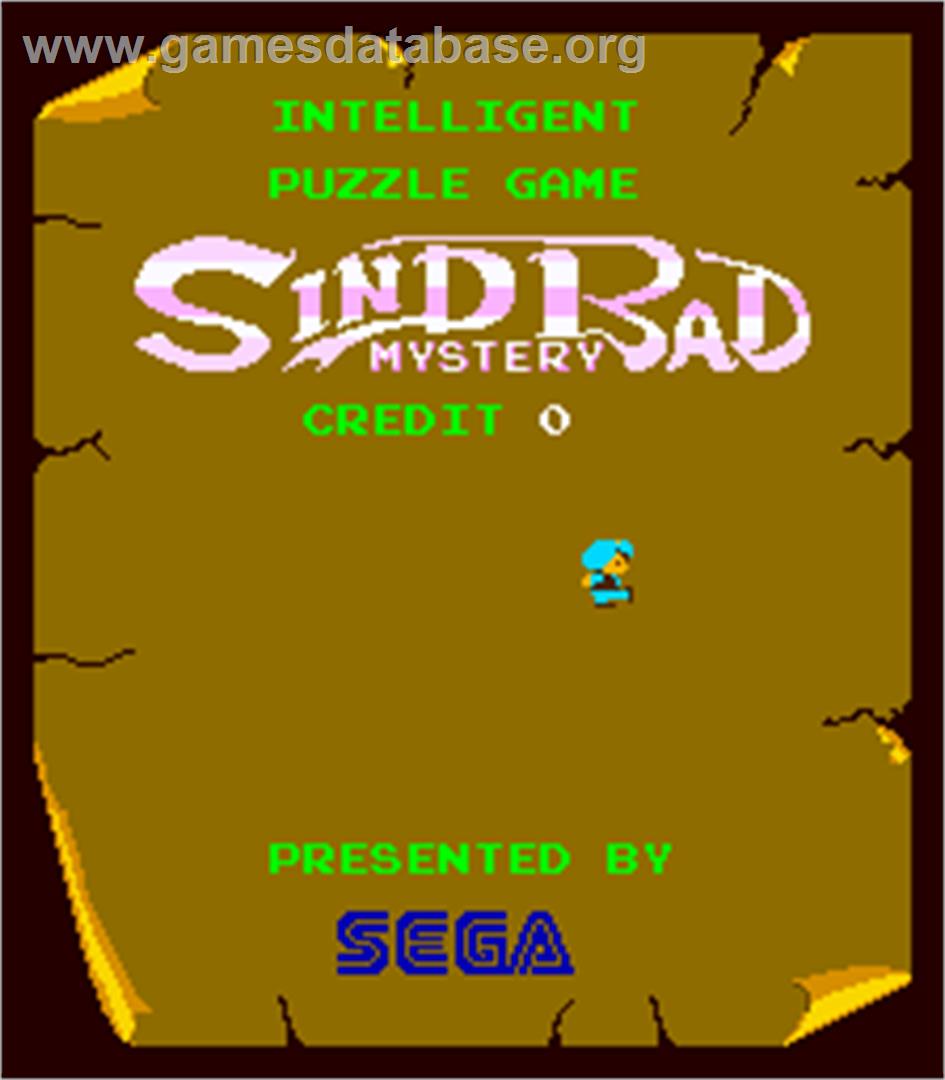 Sindbad Mystery - Arcade - Artwork - Title Screen