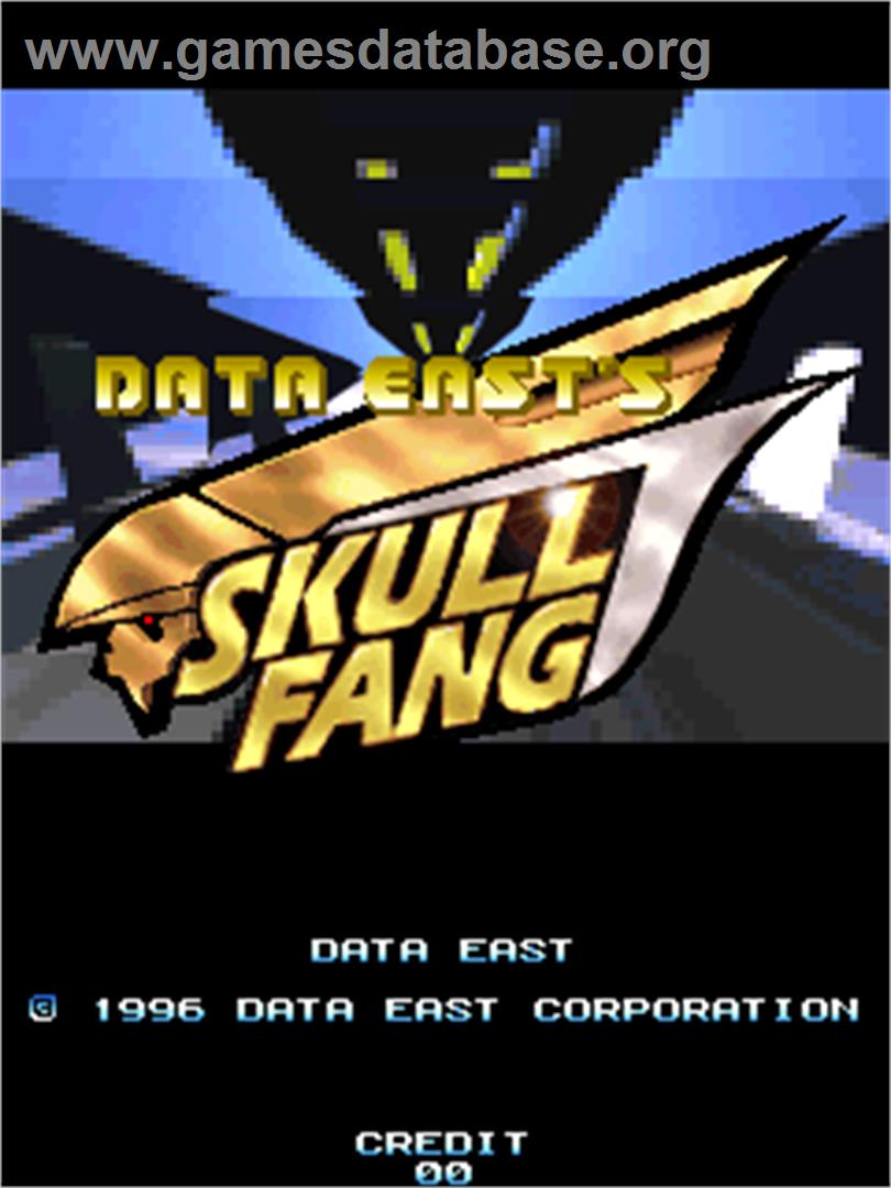 Skull Fang - Arcade - Artwork - Title Screen