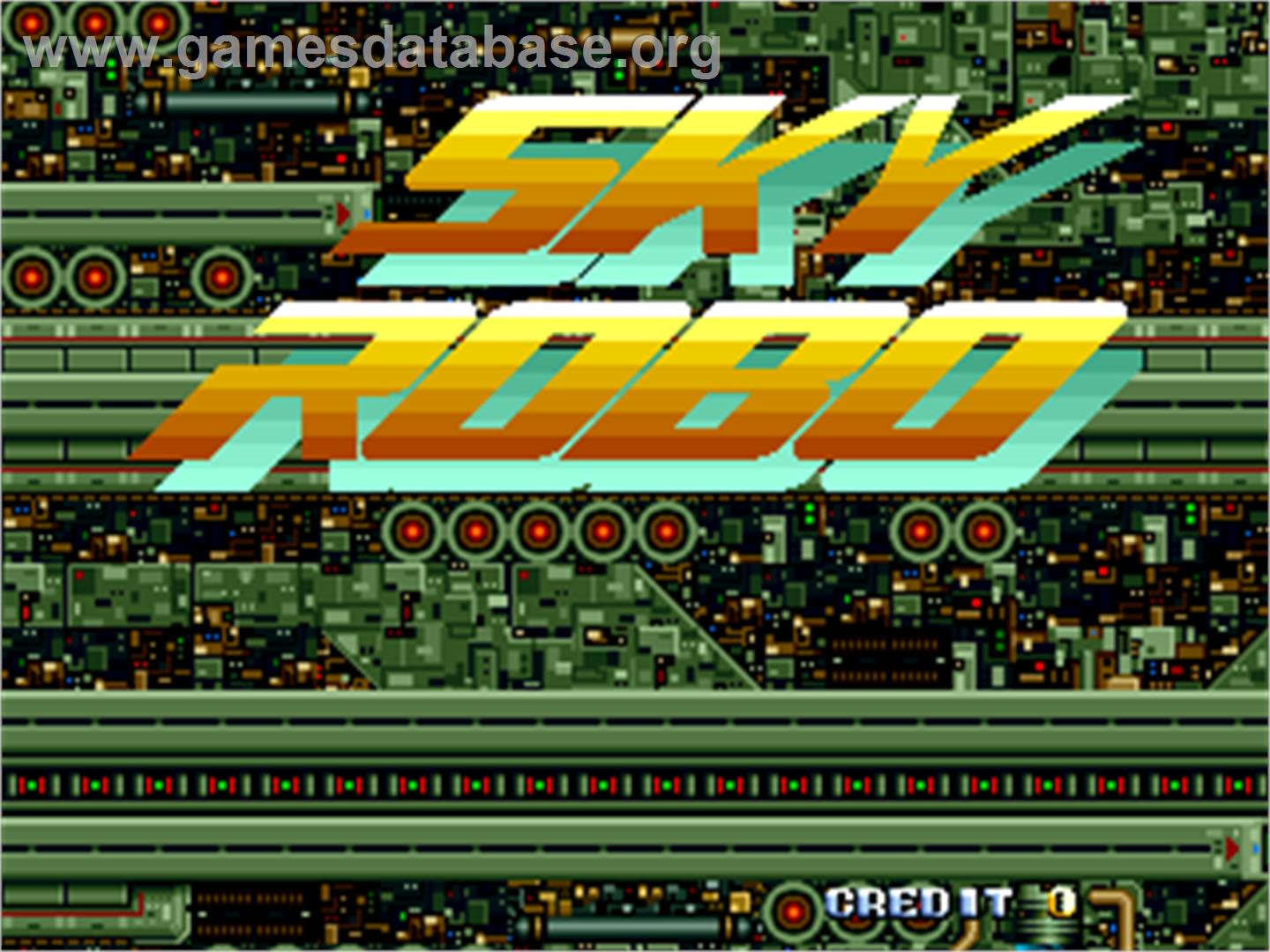 Sky Robo - Arcade - Artwork - Title Screen