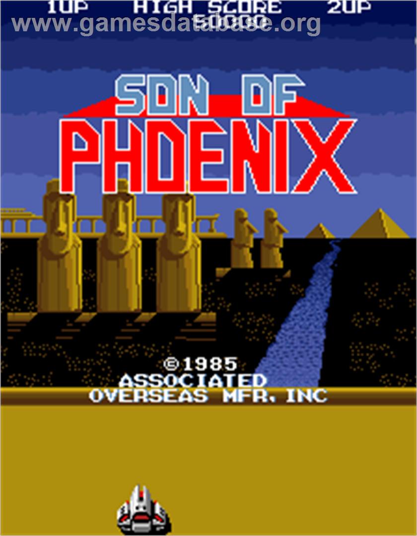Son of Phoenix - Arcade - Artwork - Title Screen