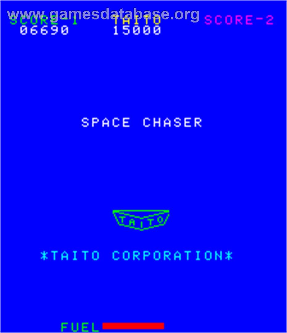 Space Chaser - Arcade - Artwork - Title Screen