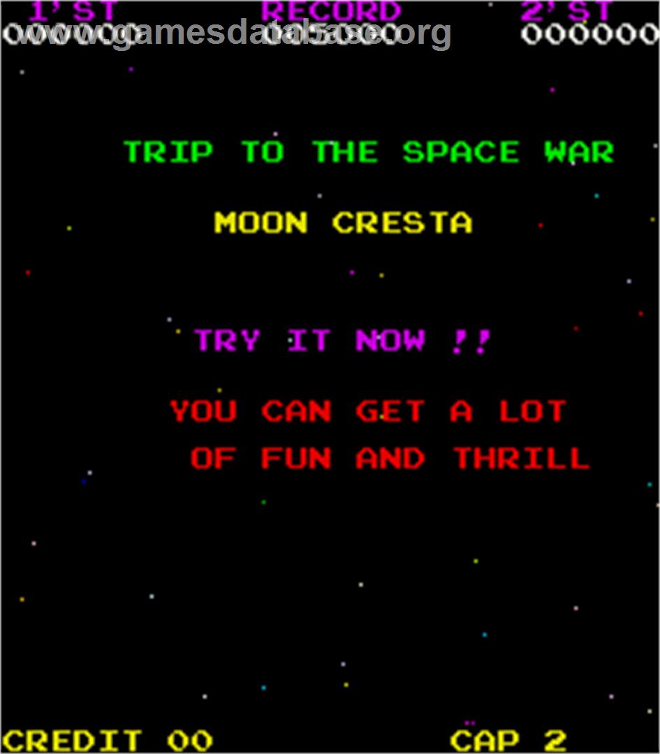 Space Dragon - Arcade - Artwork - Title Screen
