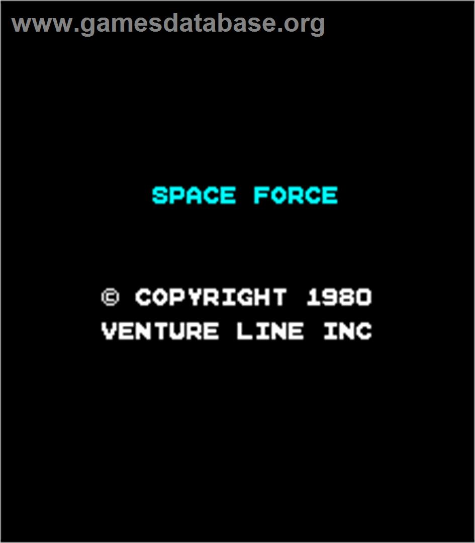 Space Force - Arcade - Artwork - Title Screen