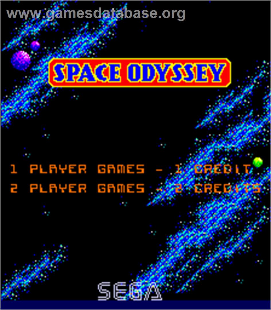 Space Odyssey - Arcade - Artwork - Title Screen