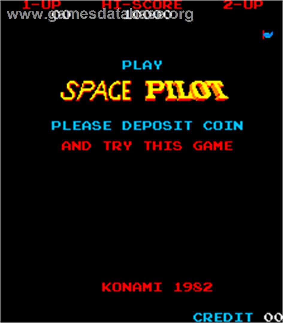 Space Pilot - Arcade - Artwork - Title Screen