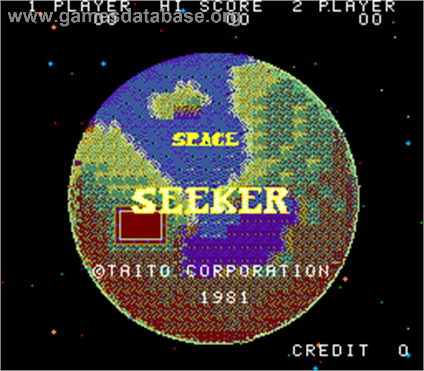 Space Seeker - Arcade - Artwork - Title Screen