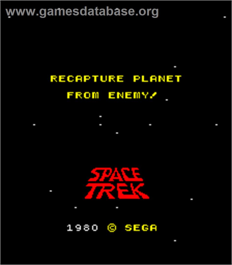 Space Trek - Arcade - Artwork - Title Screen
