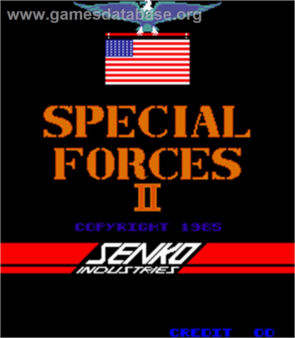 Special Forces II - Arcade - Artwork - Title Screen