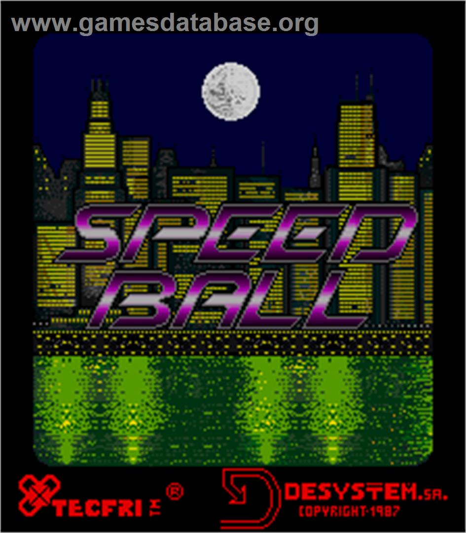 Speed Ball - Arcade - Artwork - Title Screen