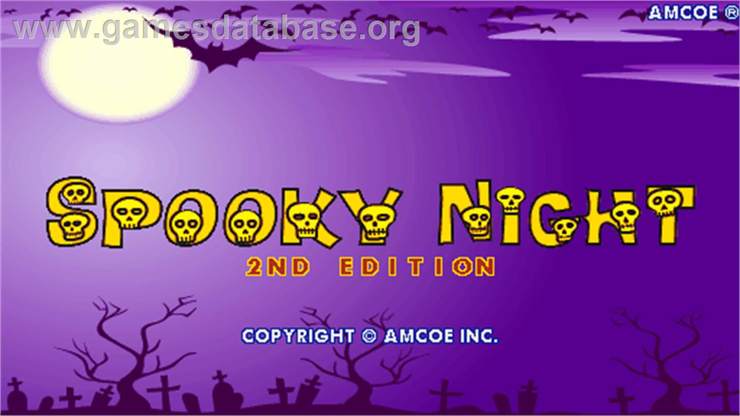 Spooky Night - Arcade - Artwork - Title Screen