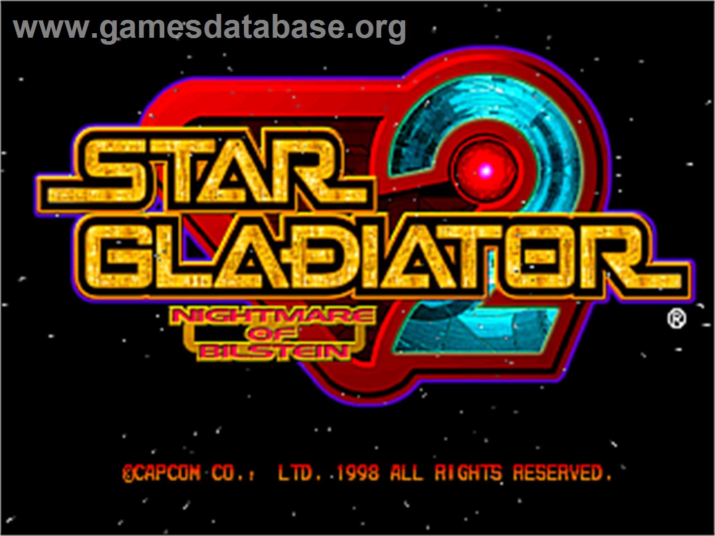 Star Gladiator 2 - Arcade - Artwork - Title Screen