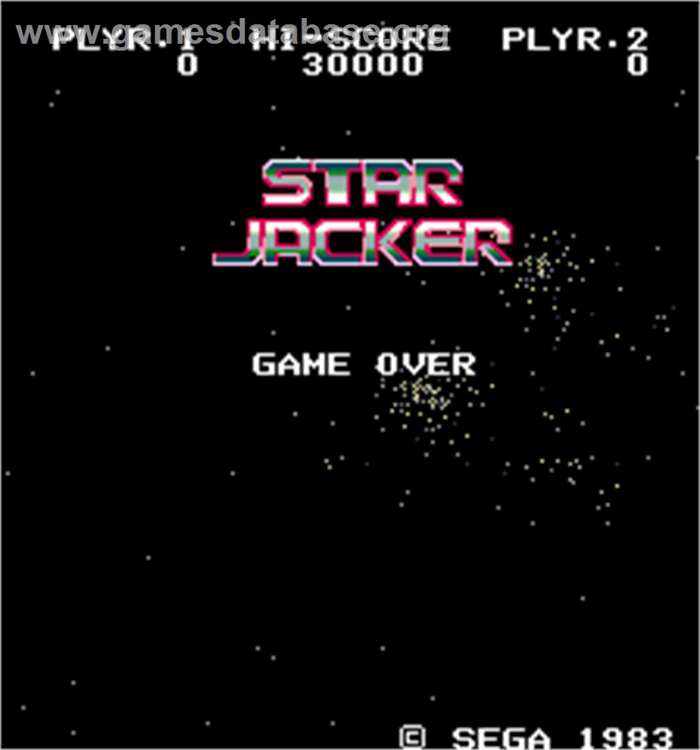 Star Jacker - Arcade - Artwork - Title Screen