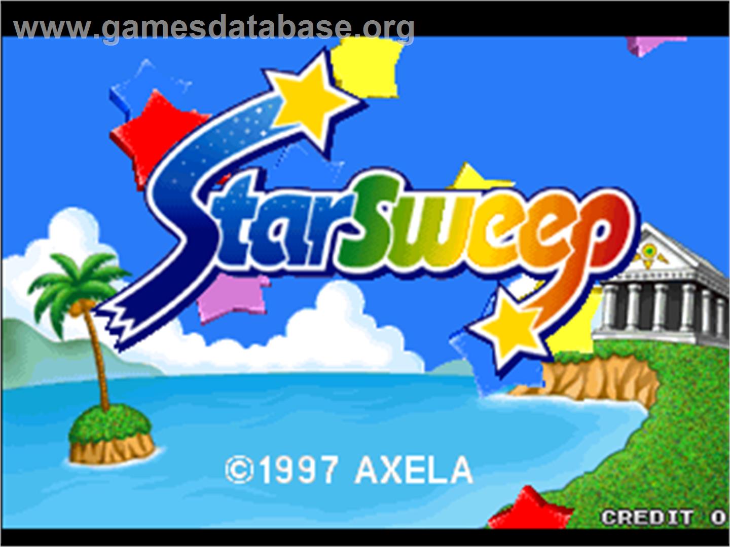 Star Sweep - Arcade - Artwork - Title Screen