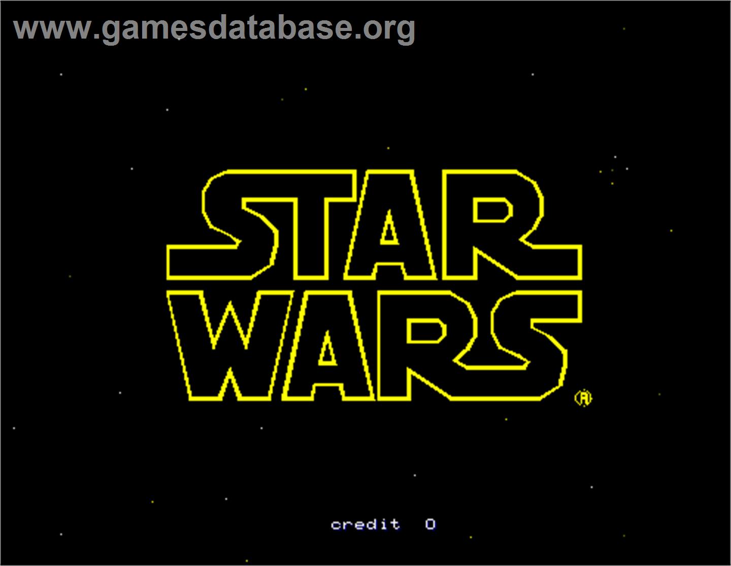 Star Wars Arcade - Arcade - Artwork - Title Screen