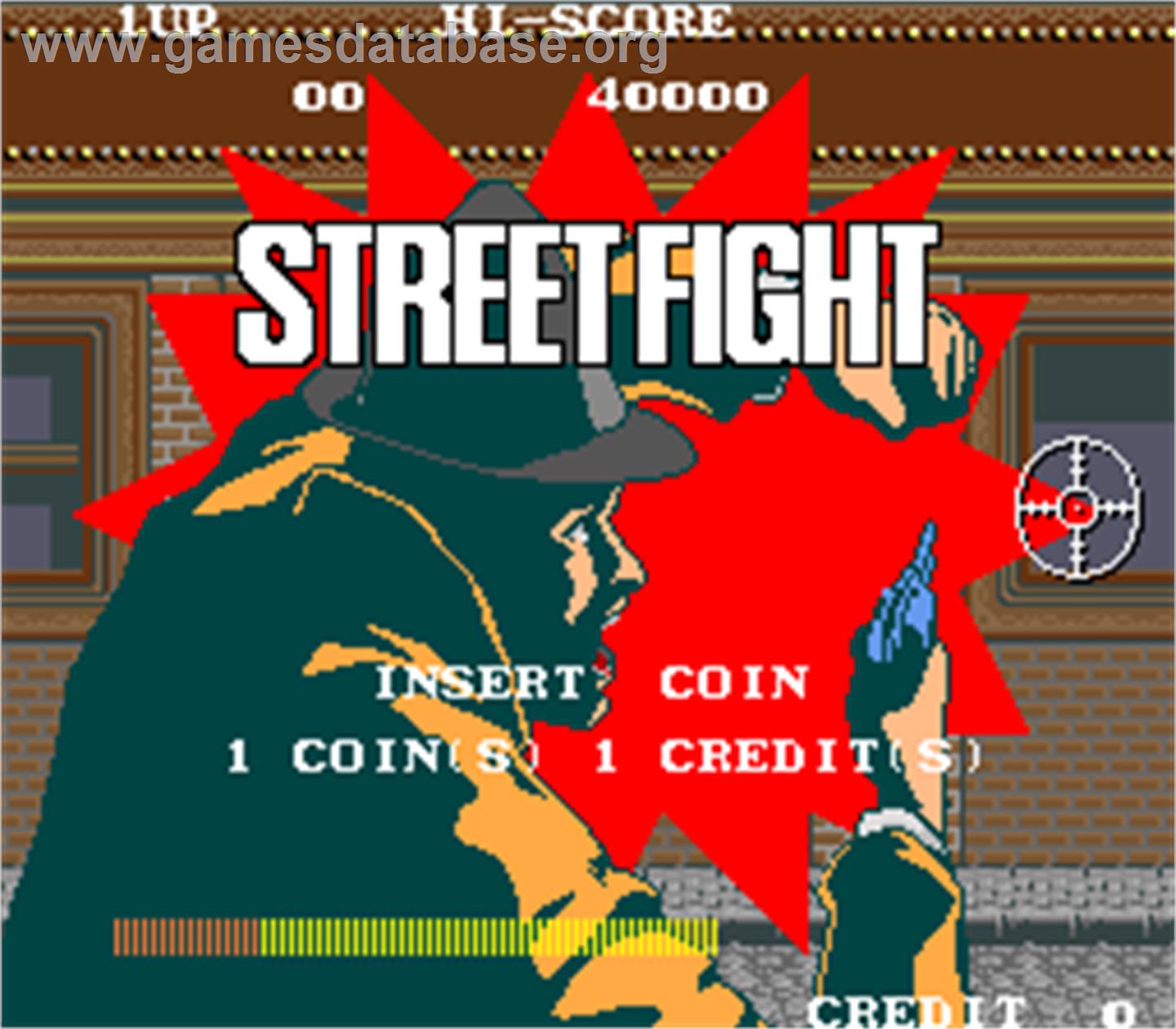 Street Fight - Arcade - Artwork - Title Screen