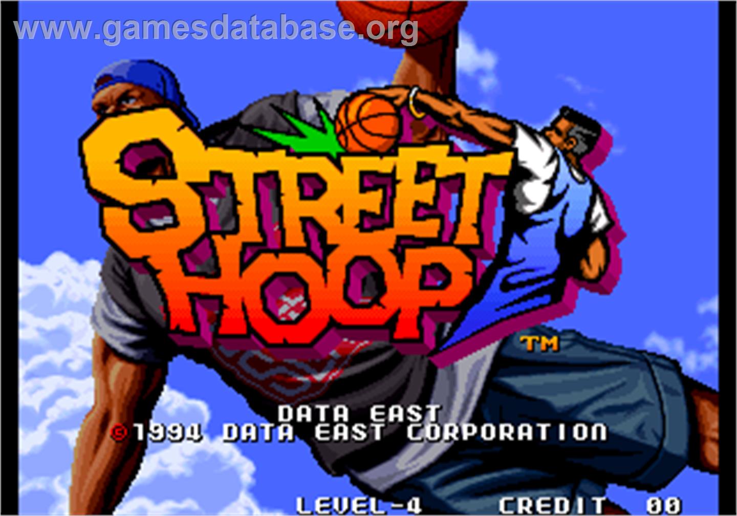 Street Hoop / Street Slam / Dunk Dream - Arcade - Artwork - Title Screen