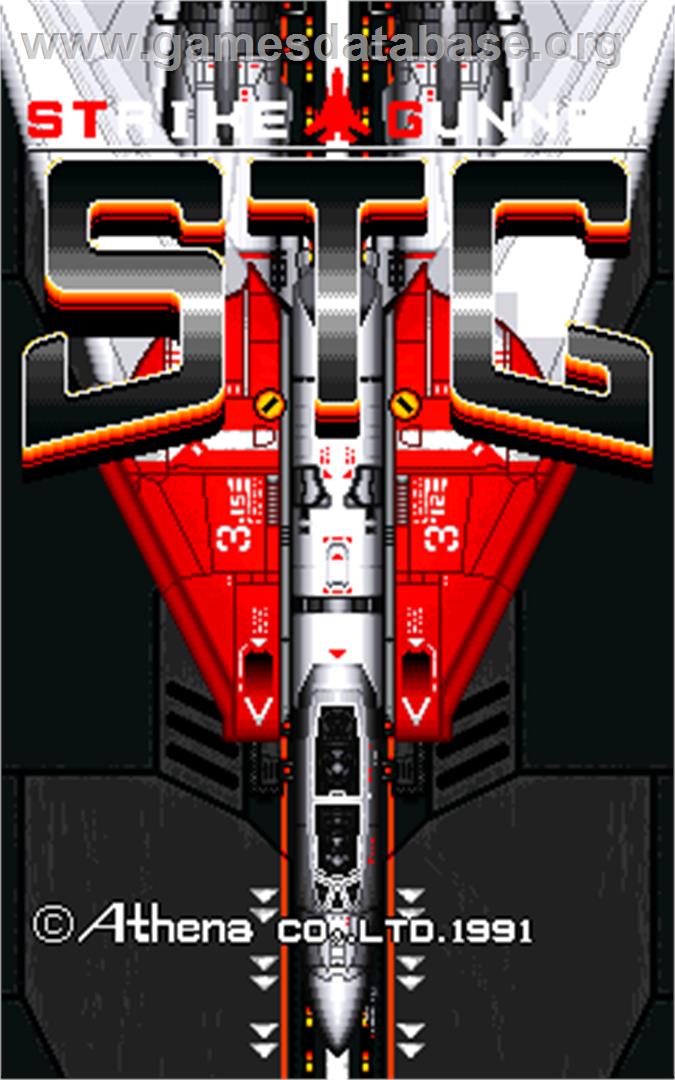 Strike Gunner S.T.G - Arcade - Artwork - Title Screen