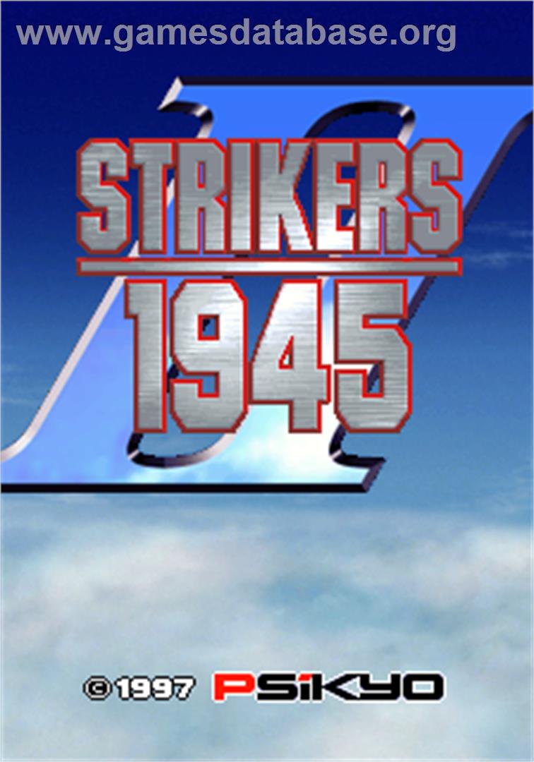 Strikers 1945 II - Arcade - Artwork - Title Screen