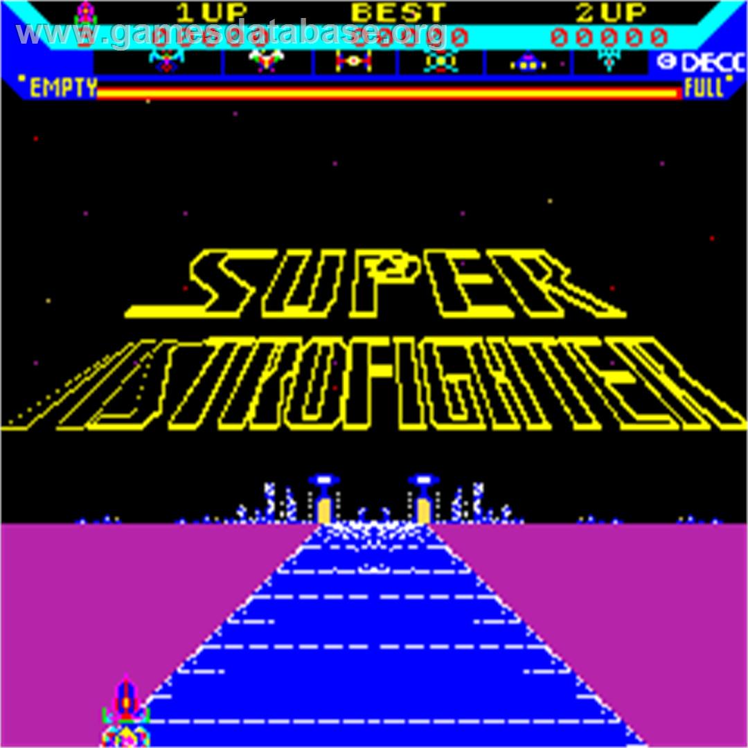 Super Astro Fighter - Arcade - Artwork - Title Screen