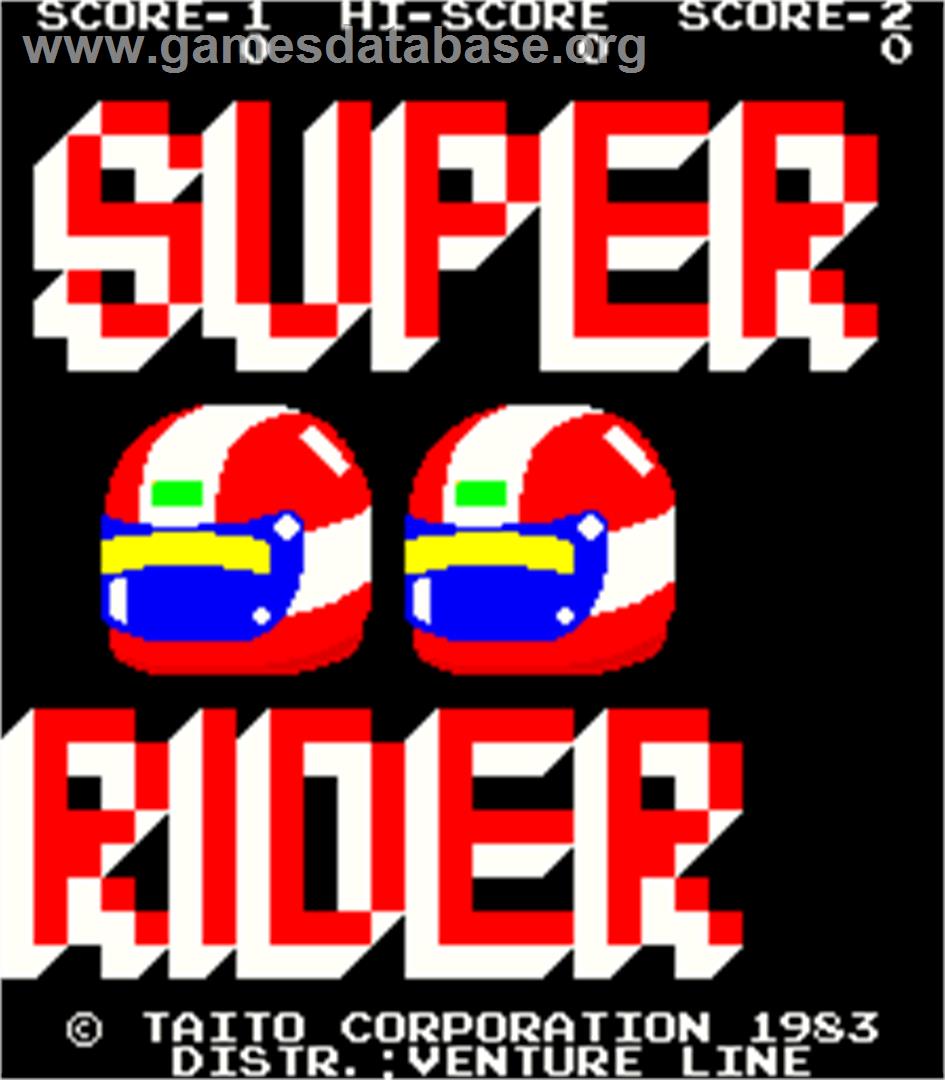Super Rider - Arcade - Artwork - Title Screen