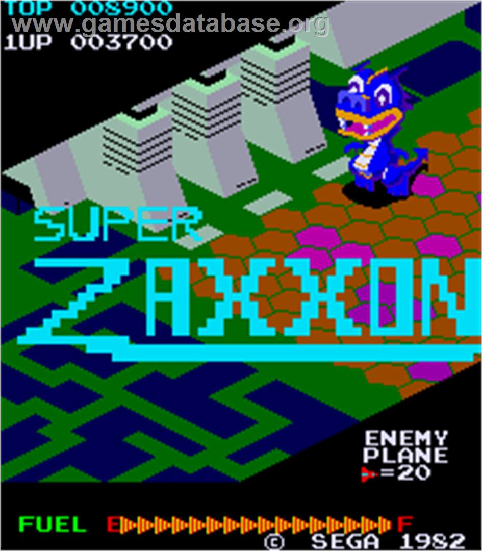 Super Zaxxon - Arcade - Artwork - Title Screen