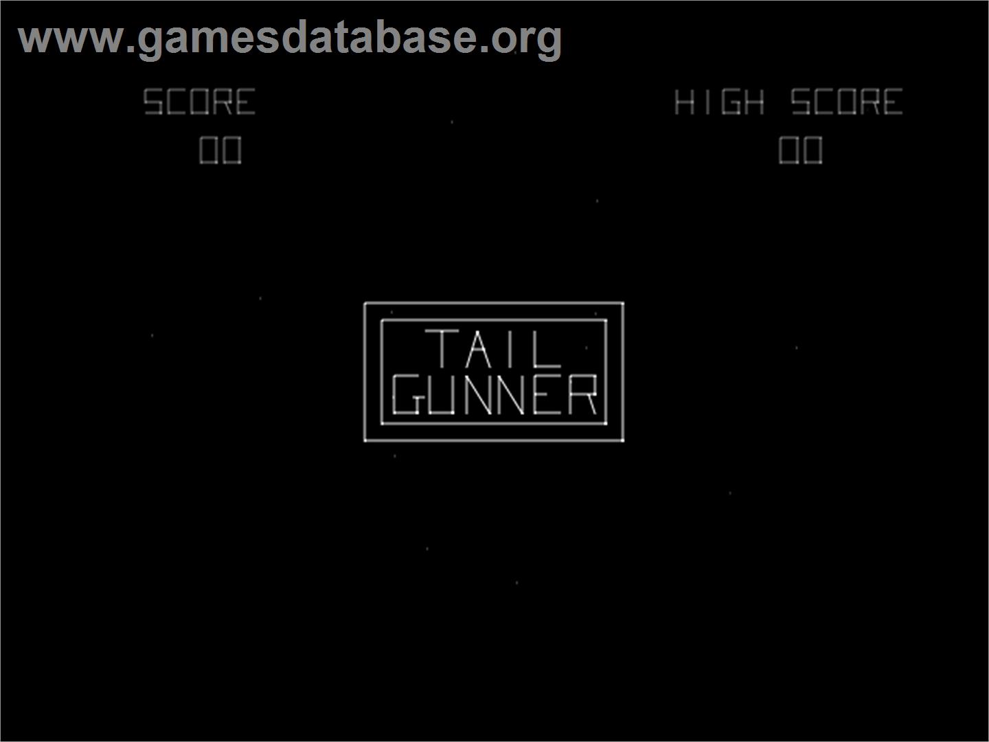 Tailgunner - Arcade - Artwork - Title Screen