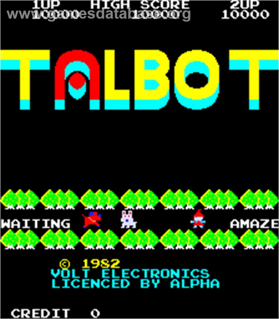 Talbot - Arcade - Artwork - Title Screen