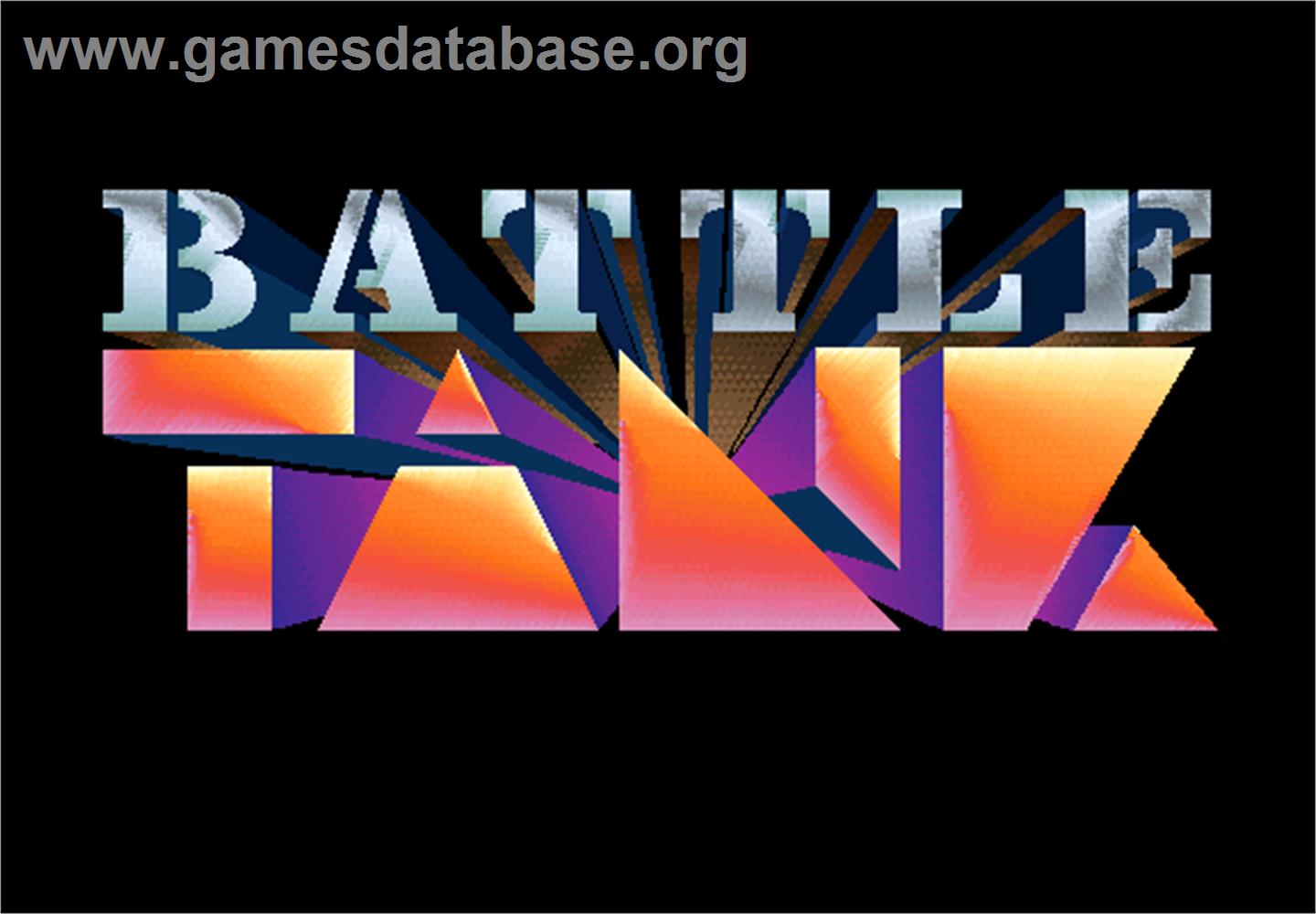 Tank Battle - Arcade - Artwork - Title Screen
