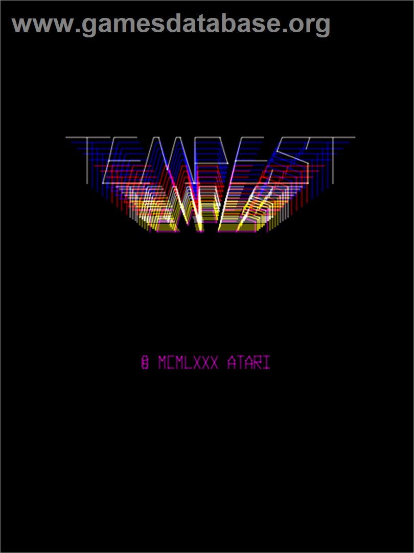 Tempest - Arcade - Artwork - Title Screen
