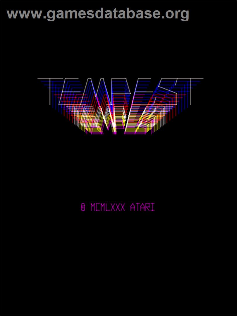 Tempest Tubes - Arcade - Artwork - Title Screen