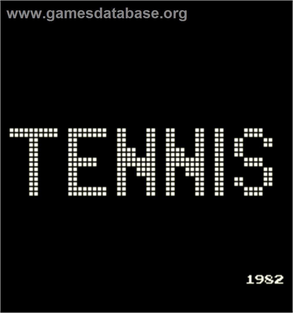 Tennis - Arcade - Artwork - Title Screen