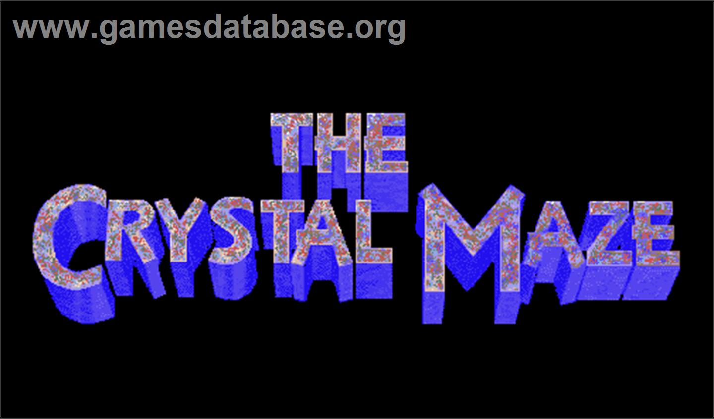 The Crystal Maze - Arcade - Artwork - Title Screen