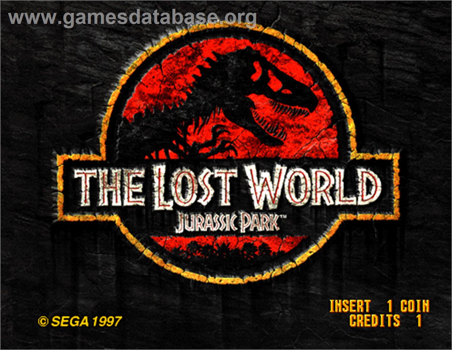 The Lost World - Arcade - Artwork - Title Screen