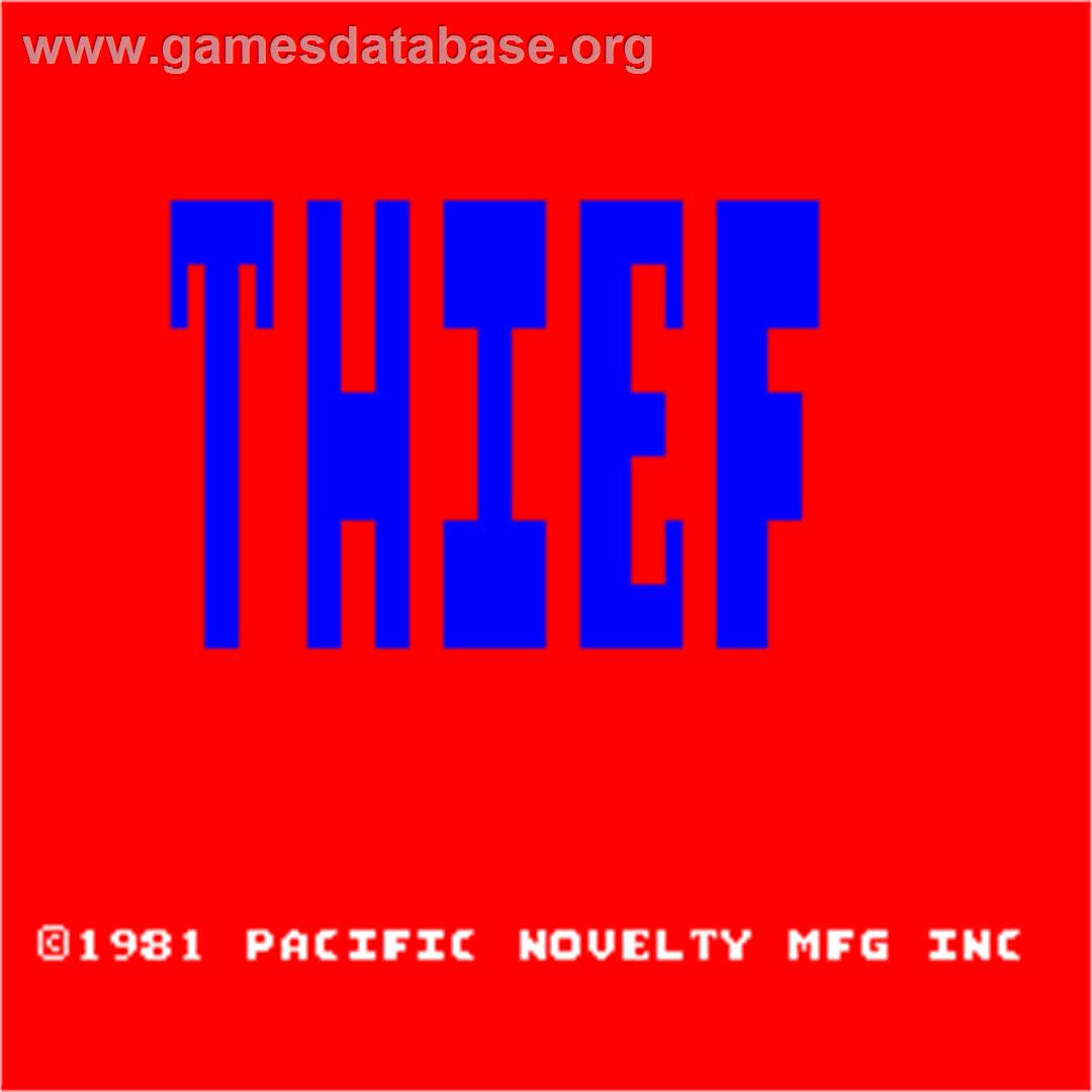 Thief - Arcade - Artwork - Title Screen
