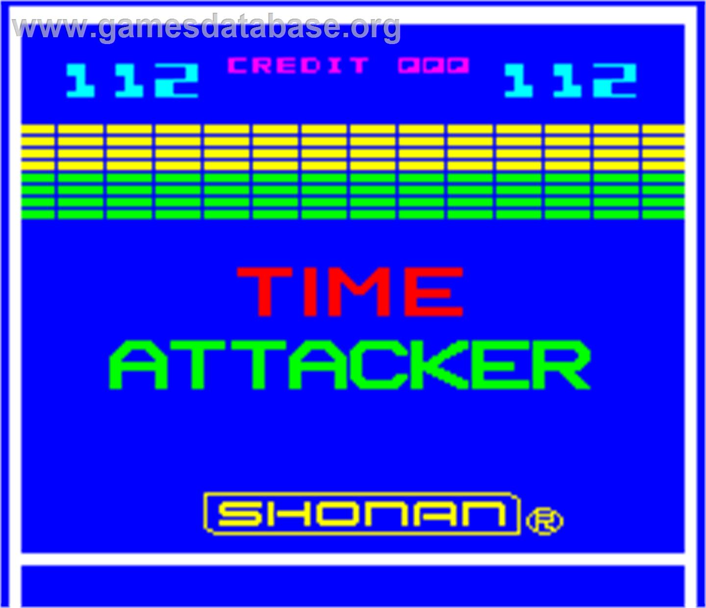 Time Attacker - Arcade - Artwork - Title Screen