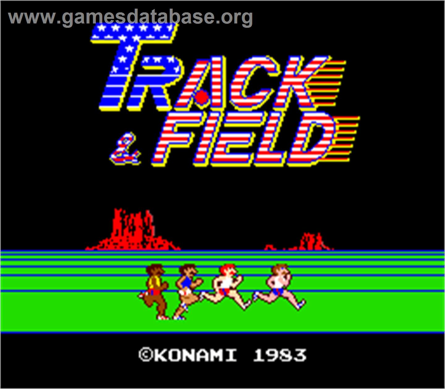 Track & Field - Arcade - Artwork - Title Screen