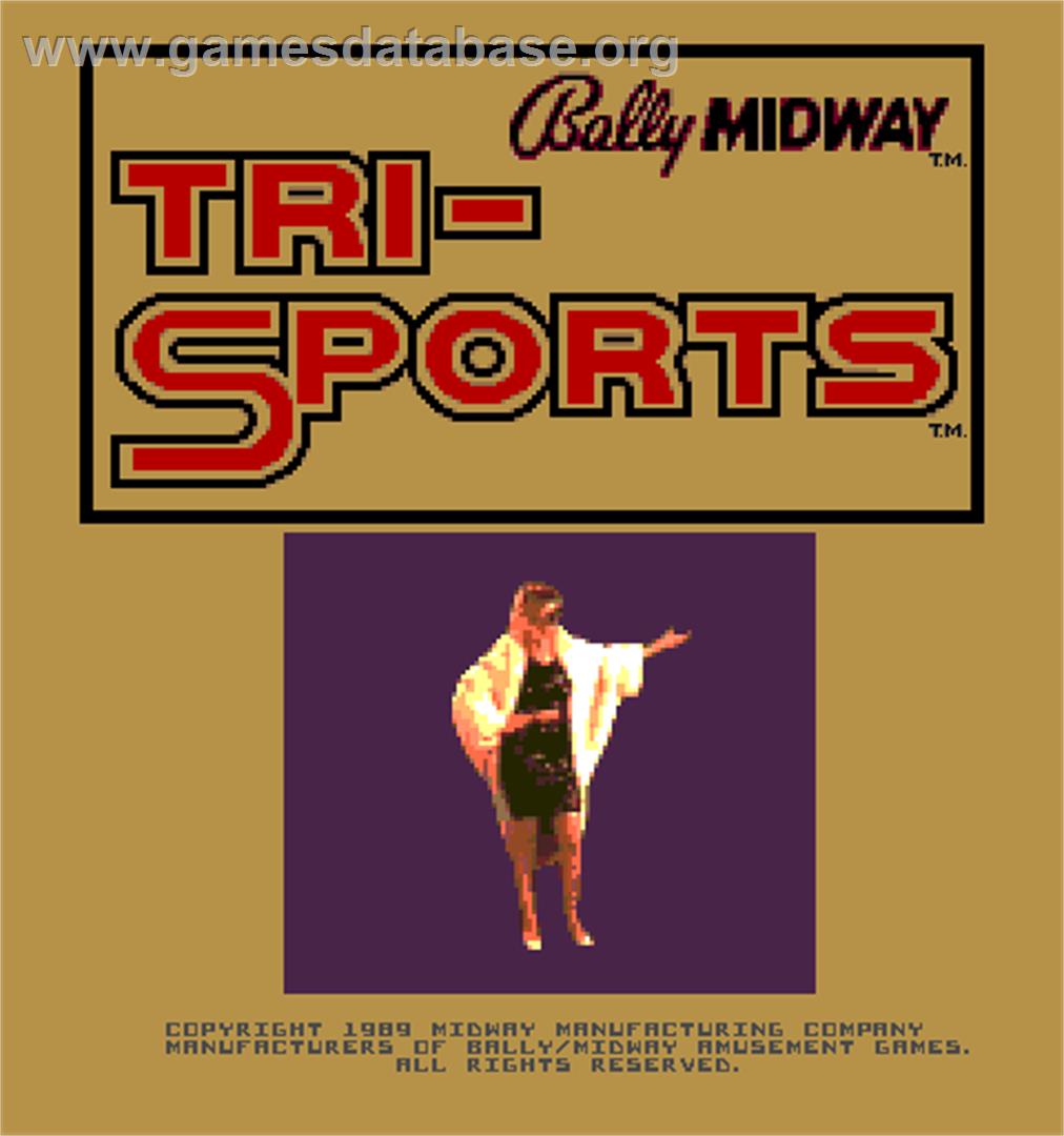 Tri-Sports - Arcade - Artwork - Title Screen