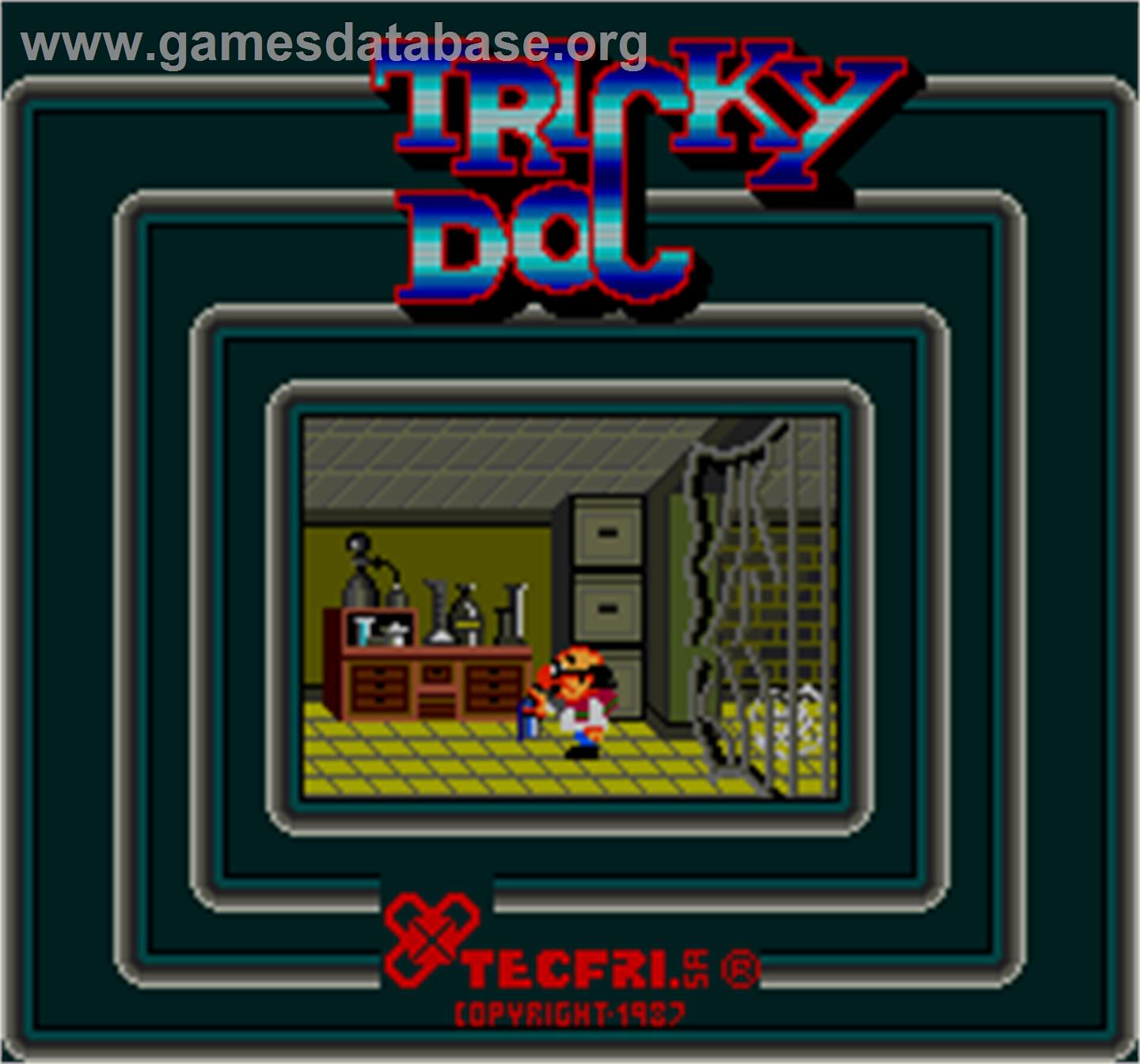 Tricky Doc - Arcade - Artwork - Title Screen