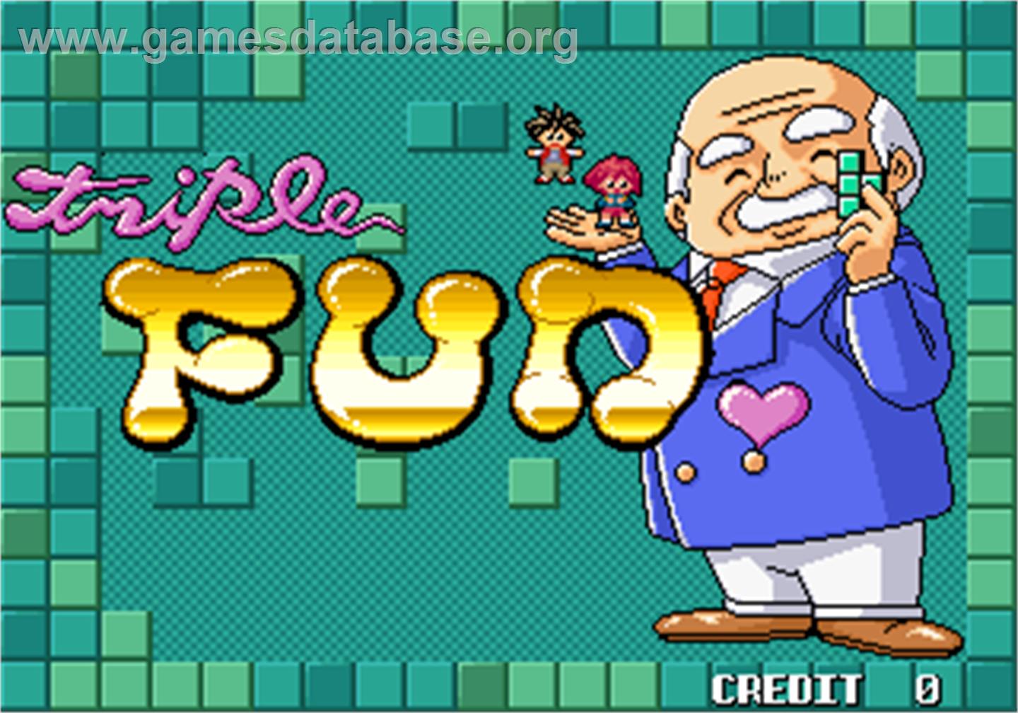 Triple Fun - Arcade - Artwork - Title Screen