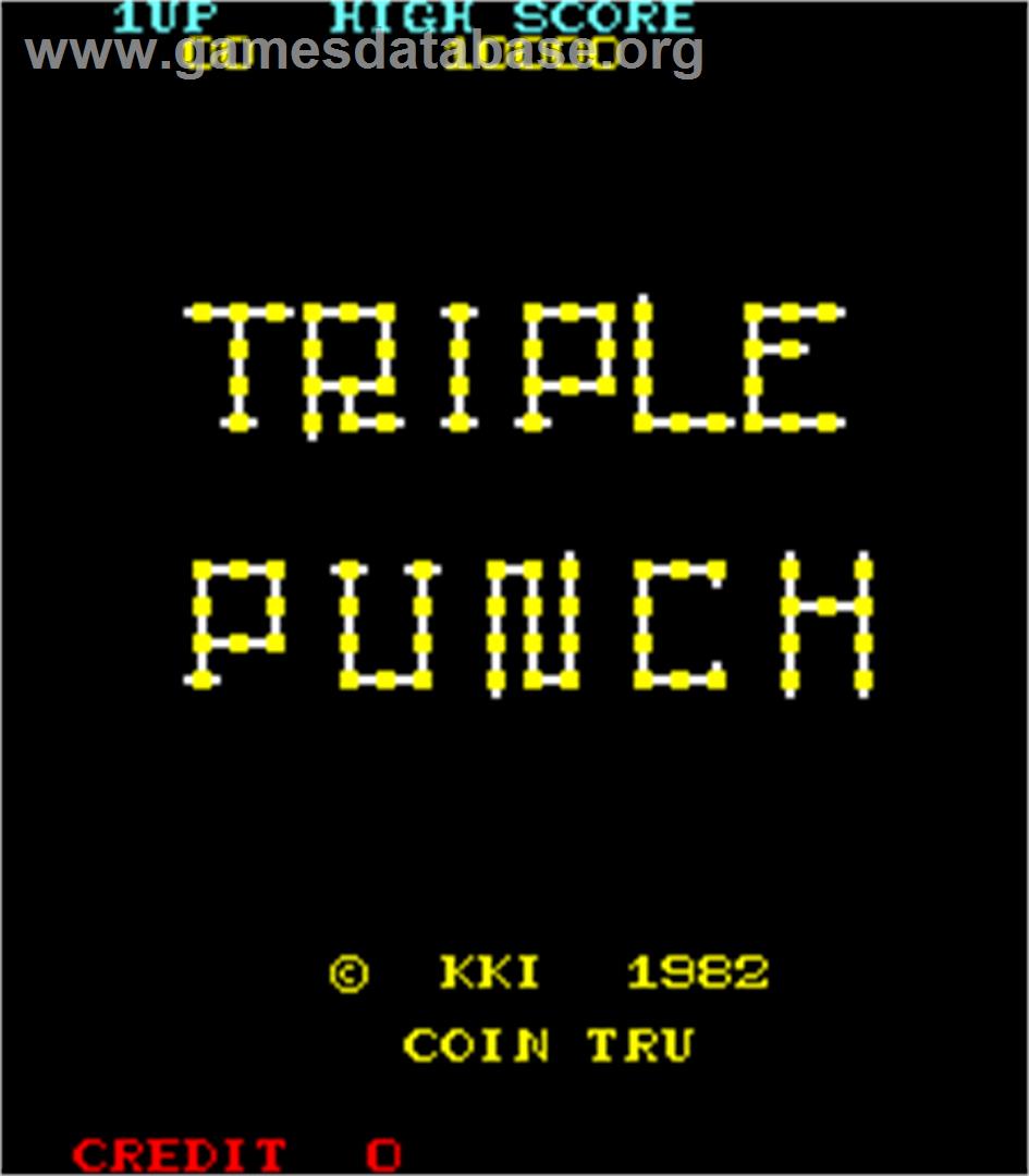 Triple Punch - Arcade - Artwork - Title Screen