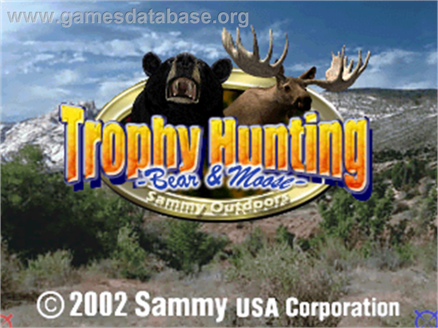 Trophy Hunting - Bear & Moose V1.0 - Arcade - Artwork - Title Screen