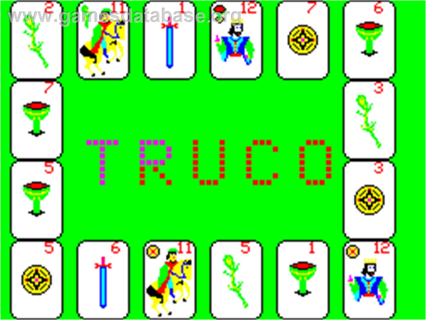 Truco-Tron - Arcade - Artwork - Title Screen