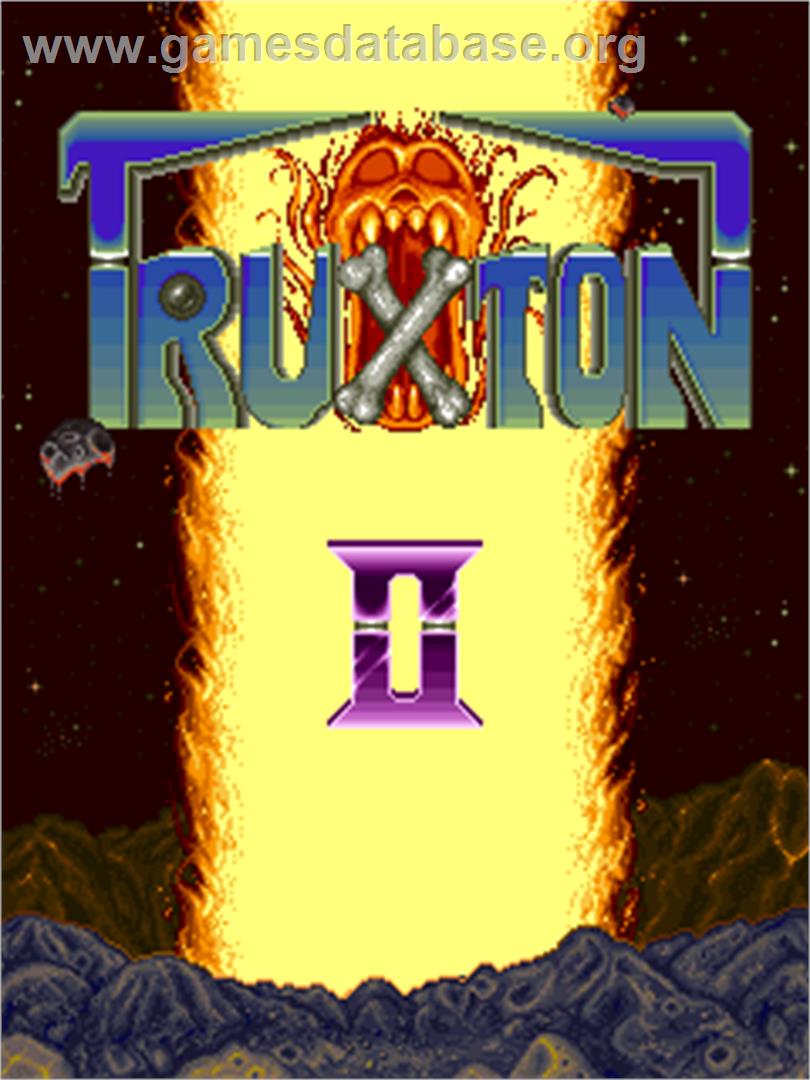Truxton II / Tatsujin Oh - Arcade - Artwork - Title Screen