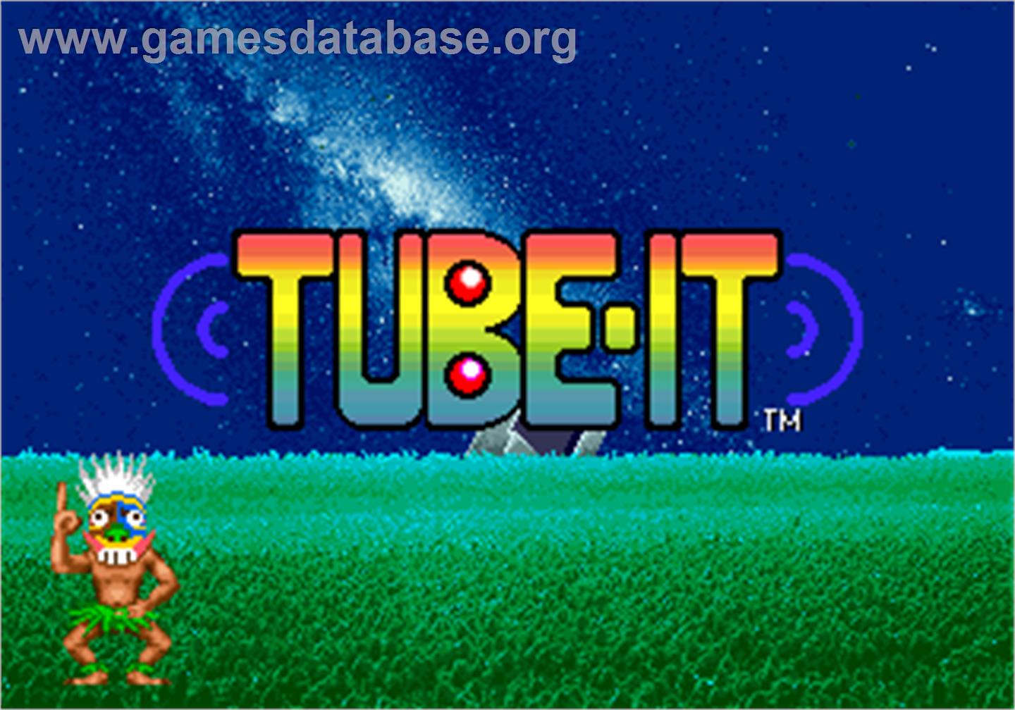 Tube-It - Arcade - Artwork - Title Screen