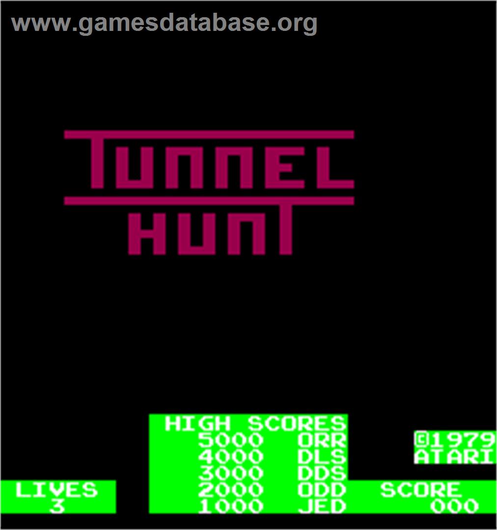 Tunnel Hunt - Arcade - Artwork - Title Screen