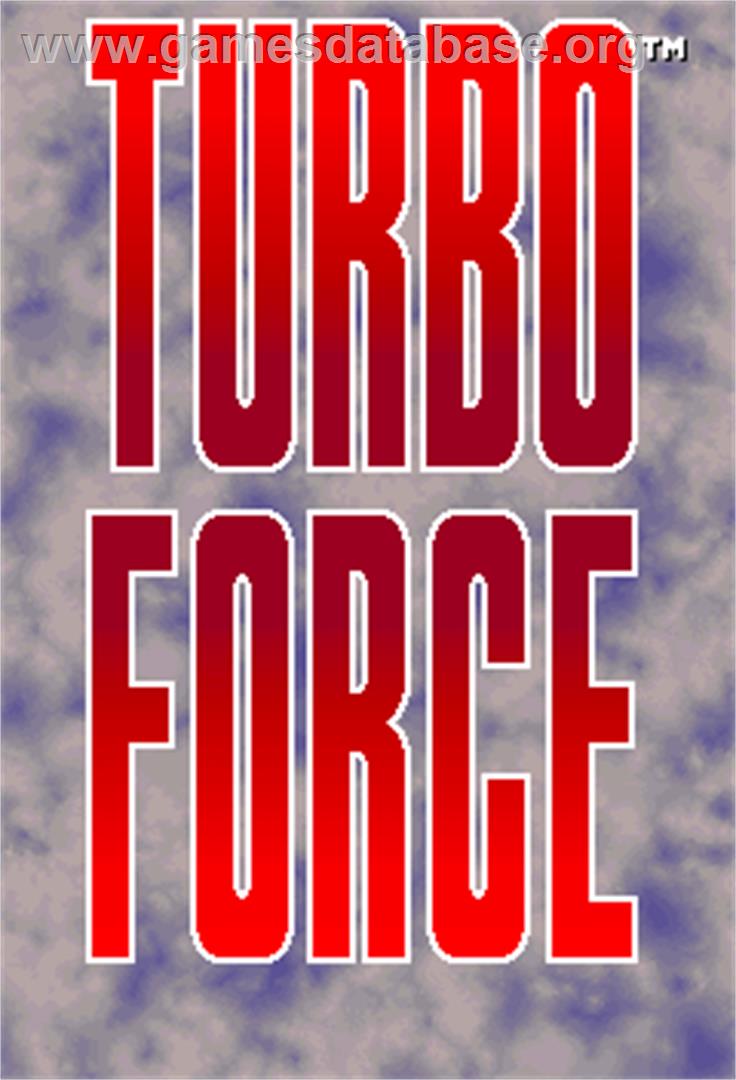 Turbo Force - Arcade - Artwork - Title Screen