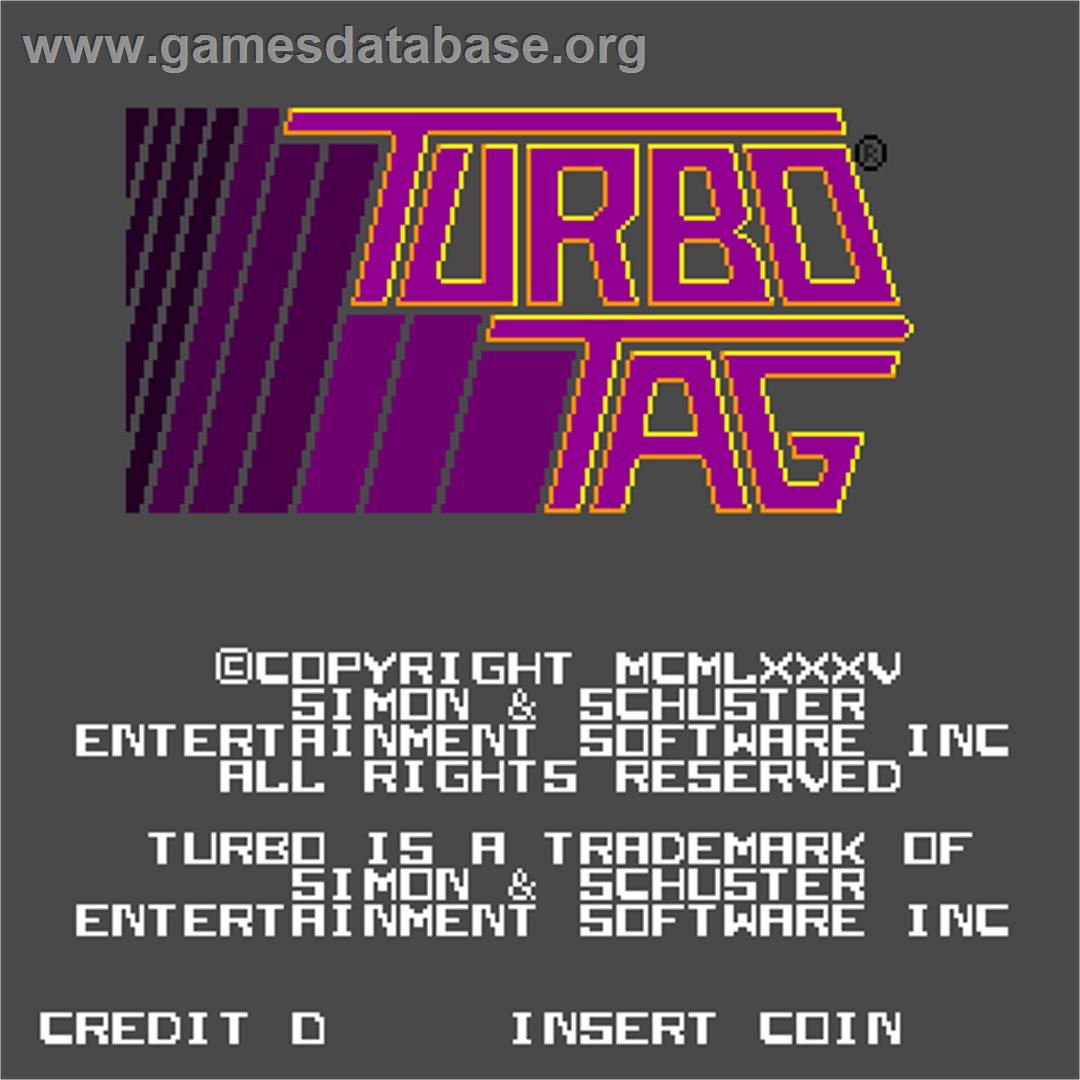 Turbo Tag - Arcade - Artwork - Title Screen