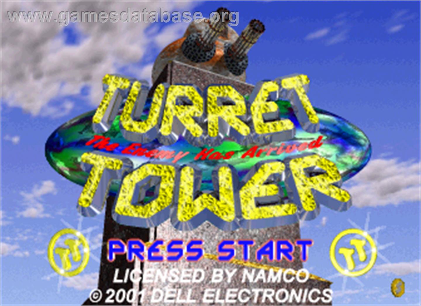 Turret Tower - Arcade - Artwork - Title Screen