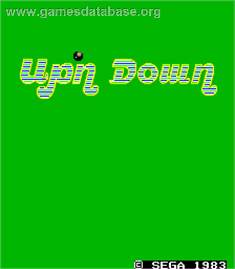 Up'n Down - Arcade - Artwork - Title Screen