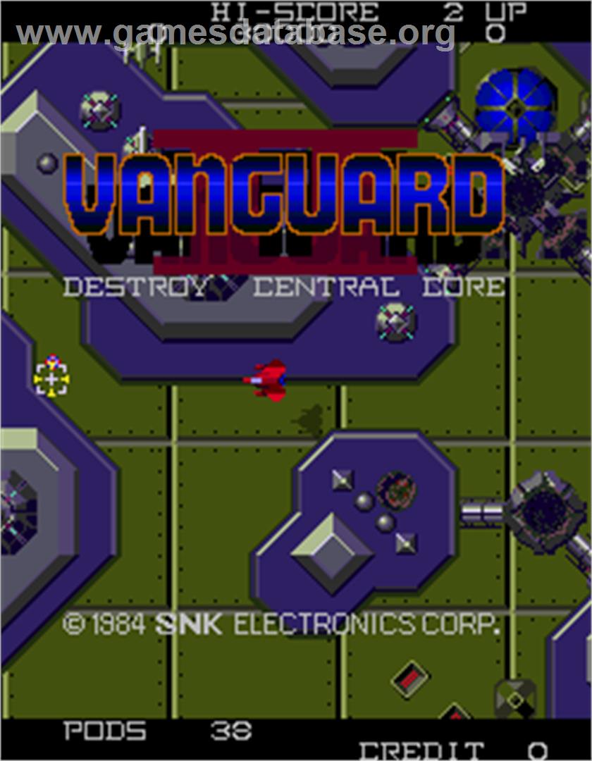 Vanguard II - Arcade - Artwork - Title Screen